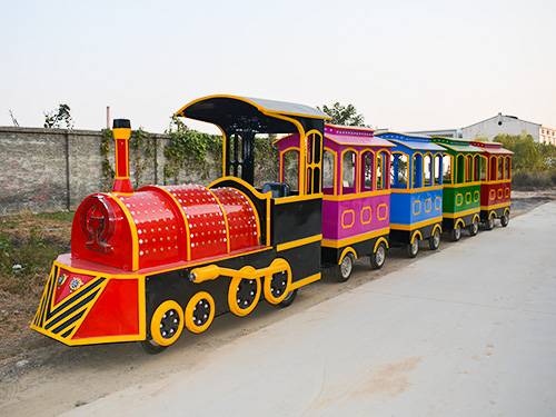 Trackless Train Ride | Amusement Park Train For Kids Wholesale