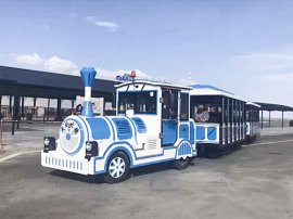 What Is A Trackless Train used in Amusement Parks?